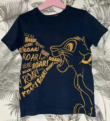 Buy Boys Age 4-5 Years - The Lion King T Shirt • 3£