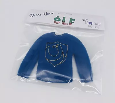 Buy Elf That Can Sit On A Shelf Xmas Jumper Clothes Outfit - Ravenclaw • 6£