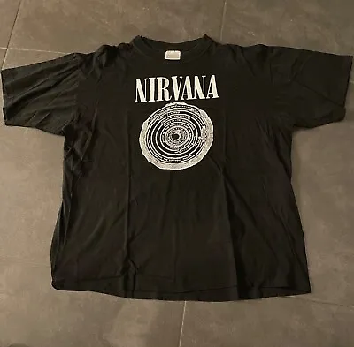 Buy Vintage Nirvana Vestibule T-Shirt 90s XL • 214.12£