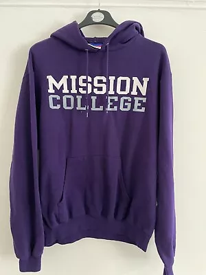Buy Champion Mission College Purple Hoodie  Men's  Size M Used • 7.49£