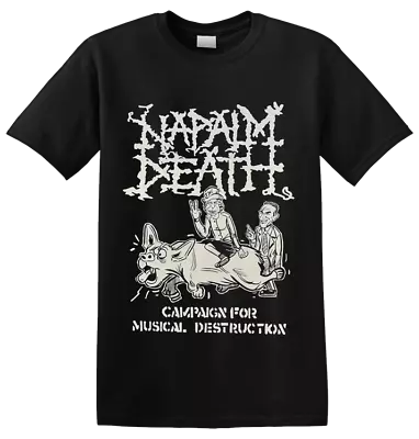 Buy NAPALM DEATH - 'Campaign For Musical Destruction' T-Shirt • 24.03£