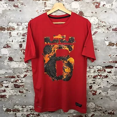 Buy Lebron James Logo Nike Tee Shirt T-shirt Mens Medium M Issues • 7.99£