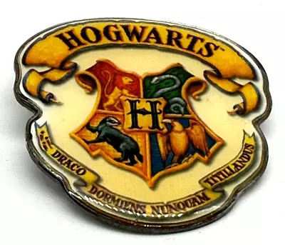 Buy HARRY POTTER Hogwarts BADGE Pin Shield 2001 VINTAGE Official WARNER BROS Houses • 9.95£