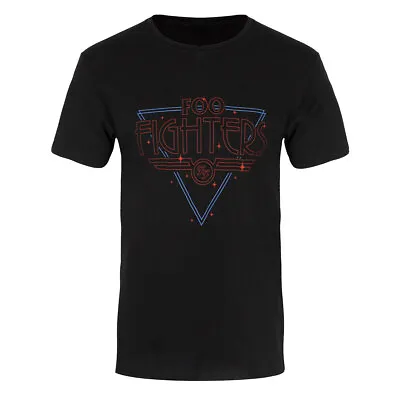 Buy Foo Fighters T-Shirt Disco Outline Rock Official New Black • 14.95£