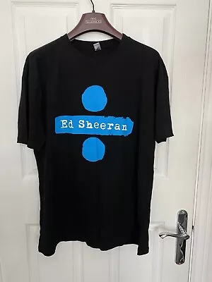 Buy Ed Sheeran Official Divide Tour Tshirt Size Large Mens Never Been Worn • 9.99£