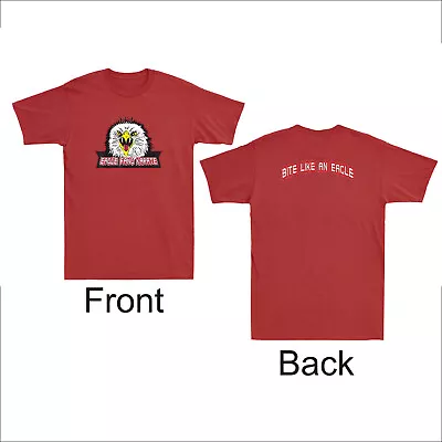 Buy Eagle Fang Karate Shirt 80's Film Cobra Kai Dojo Front & Back Print Men T-shirt • 14.99£