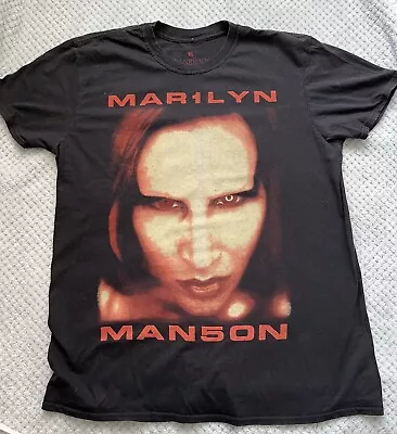 Buy Marilyn Manson Vintage T Shirt XL 42  Chest - Official • 15£