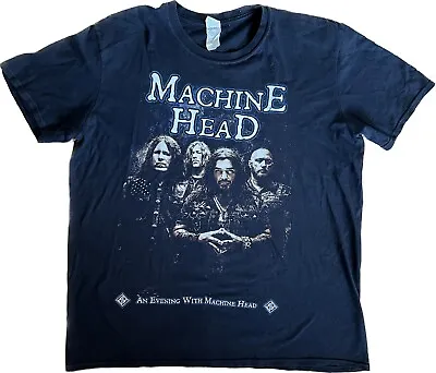 Buy Machine Head Metal Rock BloodStone And Diamonds 2016 World Tour T Shirt Size XL • 49.99£