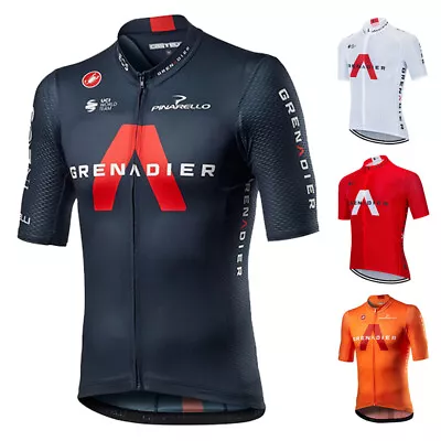 Buy Biking Jersey Men's Summer Cycling Clothing Team Style Road Riding Suit UPF50+ • 15.96£