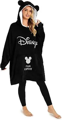 Buy Disney Women's Hoodies, Mickey Mouse Blanket Hoodie, Minnie And Mickey Gifts • 32.49£