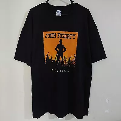 Buy JOHN FOGERTY The Revival 2008 AUSTRALIA TOUR Band Merch Rock T Shirt - XL • 25.30£