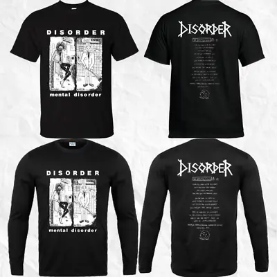 Buy DISORDER  MENTAL DISORDER T-SHIRT Bristol Punk Rock Amebix Chaos Uk Discharge • 16.99£