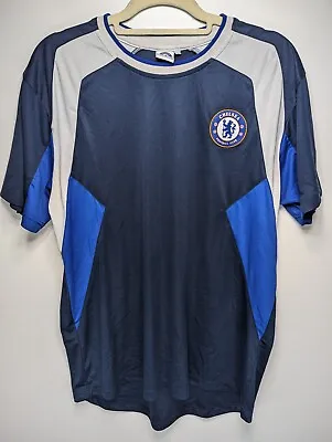 Buy Chelsea Men’s Football Club  Crew Neck T Shirt  Short Sleeve Size Large XL • 12£