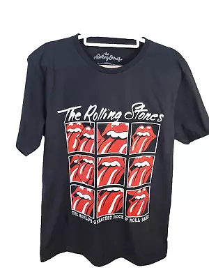 Buy NEW The Rolling Stones Men T-shirt Rock Festival Size M Pure Cotton Rock Band  • 9.90£
