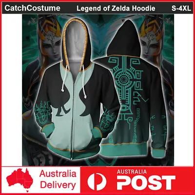 Buy Legend Zelda Hoodie 3D Print Sweatshirt Pullover Zipper Hooded Jacket Jumper • 23.05£