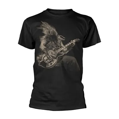 Buy ZAKK WYLDE - Z ICON BLACK T-Shirt, Front & Back Print Large • 20.09£