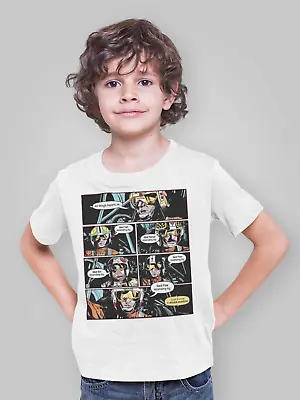 Buy Red 5 T-Shirt Rebel Force Star Wars  Boys Girls Movie Retro Children Tee Kids • 6.99£