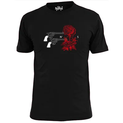 Buy Mens Guns N Roses Inspired Rock T Shirt Slash Axl  • 11.99£