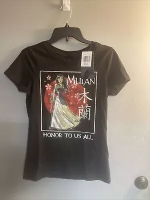 Buy Disney Mulan Princess Honor To Us All T-Shirt NEW With Tags MEDIUM • 14.20£