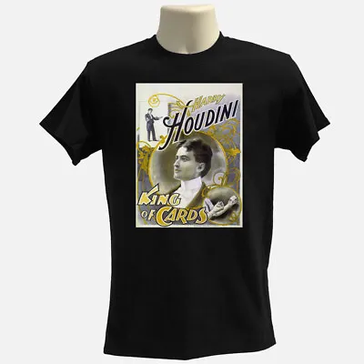 Buy Houdini T-shirt, Magician T-shirt, Vintage Graphic Tee, Illusion T-shirt   • 15.95£