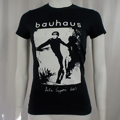 Buy Authentic BAUHAUS Bela Lugosi's Dead Girl Juniors T-Shirt S M L Goth NEW • 23.62£