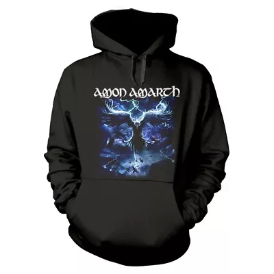 Buy Amon Amarth Raven'S Flight (Black) Official Unisex Hoodie Hooded Top • 54.98£