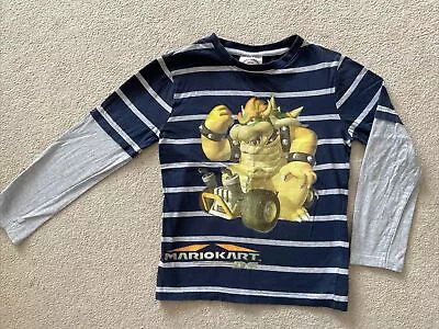 Buy MarioKart DS T-shirt Feat. Bowser, For Age 7-8 • 1£