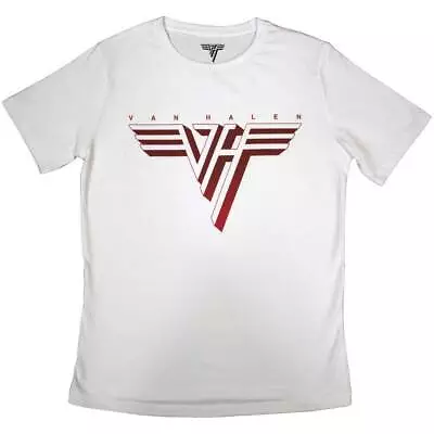 Buy Van Halen - Ladies - T-Shirts - Large - Short Sleeves - Classic Red Lo - K500z • 18.31£