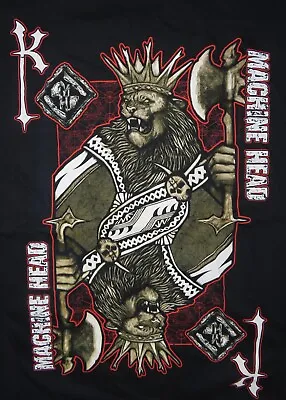 Buy MACHINE HEAD  King Of Diamonds  Concert Tour (MED) T-Shirt • 37.80£