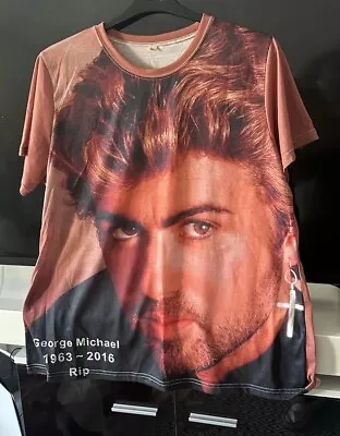 Buy George Michael T-Shirt Size 2XL VGC Unissex  • 3£