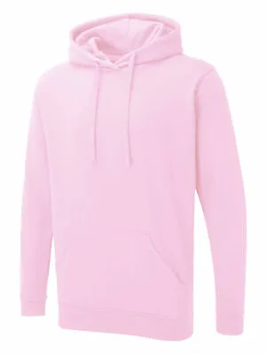 Buy Mens Pullover Hoodie Hooded Sweatshirt Fleece Top Plain Hoody Jumper XS - 4XL • 15.99£
