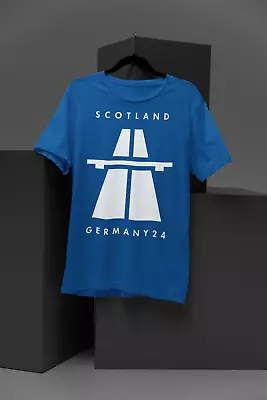 Buy Scotland Germany 24 Football Euros Autobahn Kraftwerk Premium Unisex T-Shirt TA • 21.99£