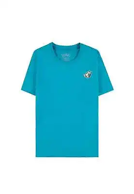 Buy Pokemon - Pixel Snorlax - Men's Short Sleeved T-Shirt Blue • 25.81£