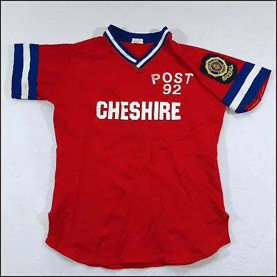 Buy American Legion Baseball Jersey/T-Shirt | Red | Medium/Large | Cheshire | Rare • 11.95£
