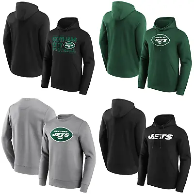 Buy New York Jets Hoodie Sweatshirt NFL Men's Fanatics Top - New • 19.99£