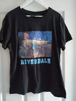 Buy Women's Riverdale T Shirt Black Size 14 To 16 Graphic Print • 9.99£
