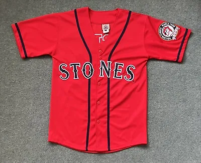 Buy Rolling Stones - Official Merchandise - Bigger Bang 2005 - Boston Baseball Shirt • 69.99£