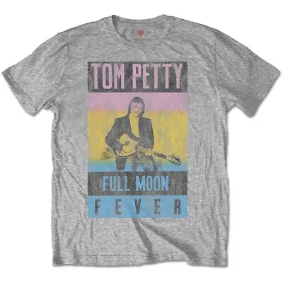 Buy Grey Tom Petty Heartbreakers Full Moon Fever Official Tee T-Shirt Mens Unisex • 15.99£