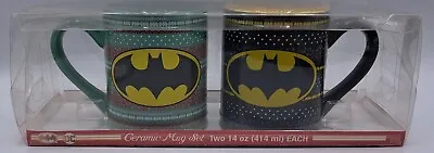 Buy DC Comics Batman Holiday Sweater Mugs 14 Oz Set Of 2 Brand New! • 13.89£