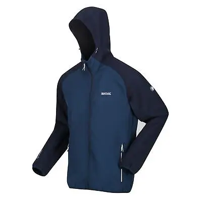 Buy Regatta Mens Arec III Outdoor Hooded Softshell Jacket Coat S TO 3XL • 32.99£
