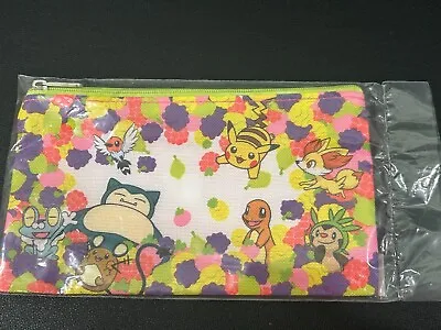 Buy Pokemon Center Snorlax Pikachu Pouch Bag With ZipperPrize G New • 33.62£