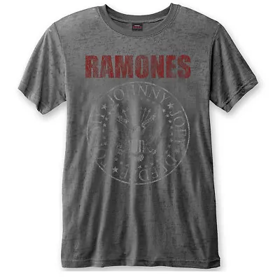 Buy The Ramones Presidential Seal Burnout Official Tee T-Shirt Mens • 15.99£