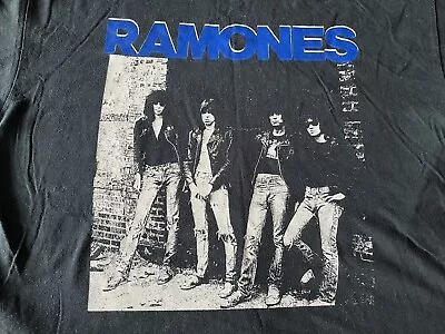 Buy Ramones LARGE Tshirt Punk Black Flag Sex Pistols Blitzkrieg Bop • 3£