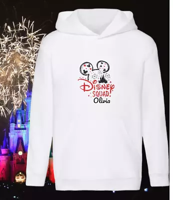 Buy PERSONALISED Mickey Mouse Disney Hoodies For All The Family • 10.99£