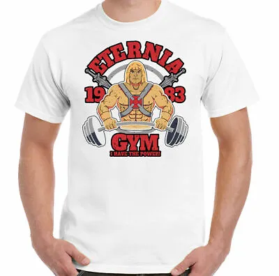 Buy Eternia Gym T-shirt Mma Work Out Tv Cartoon Skeletor Gang Retro Movie Gift Uk • 6.99£