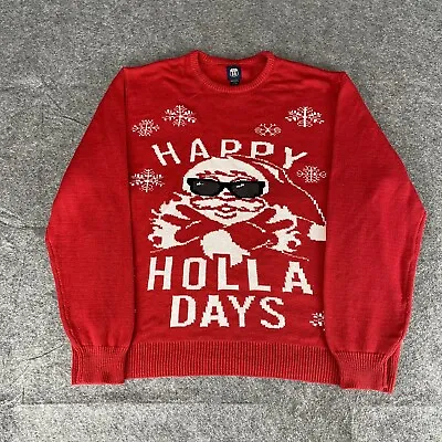 Buy CHRISTMAS Jumper Mens Red Pullover Sweater Festive Ugly Party Xxl 2xl (6194) • 10.99£