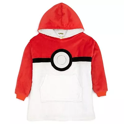 Buy Pokemon Childrens/Kids Oversized Hoodie Blanket NS7044 • 29.41£