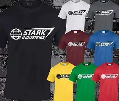 Buy Stark Industries Inspired Mens T Shirt Funny Iron Hulk Man Thor Christmas Gift • 7.99£