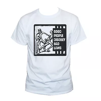 Buy Anti Tyranny Protest T Shirt Political Activist Unisex Mens Anarchist Top   • 13.90£