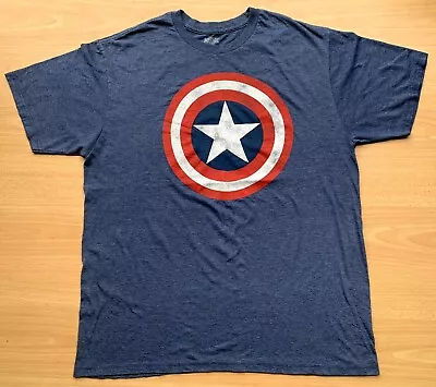 Buy Captain America Marvel T-shirt • 12.95£